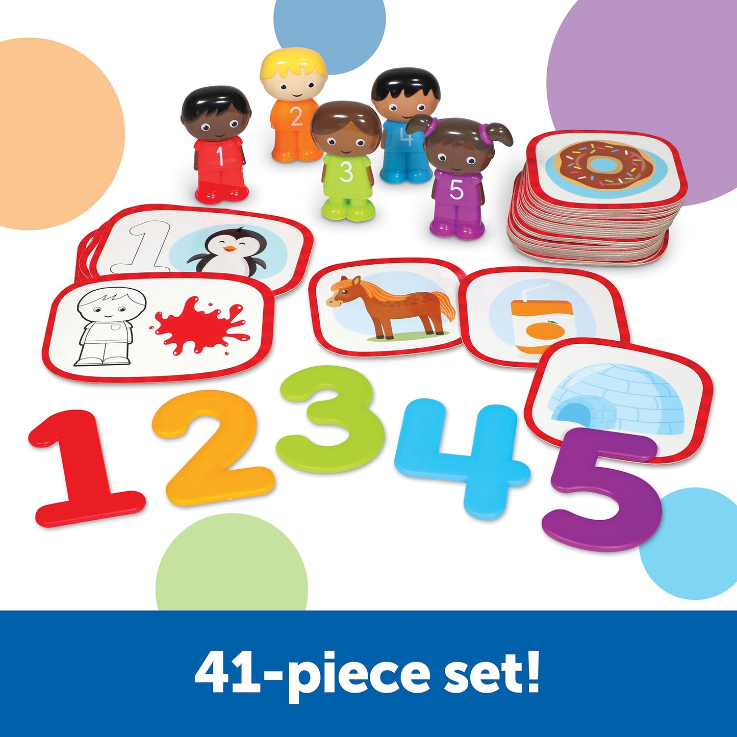 Learning Resources Skill Builders! Toddler Skills - Toddler Learning Materials  Homeschool Preschool Supplies  Teaching Cards for Toddlers  Ages 2+ 41 Piece Set