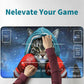 Rwutytiul Cat Card Playmat 24 X 14 Inch With Tube Bag, Card Gameplay Mat With Zones Commander Deck Board Mtg Rpg Ccg Tcg Card Ga
