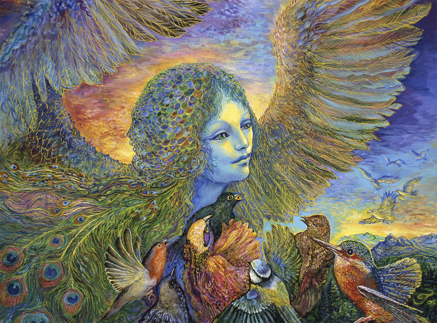 Buffalo Games - Jowall - Guardian Of The Skies - 1000 Piece Jigsaw Puzzle For Adults Challenging Puzzle Perfect For Game Nights - Finished Puzzle Size Is 26.75 X 19.75