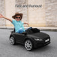 Hikiddo Electric Ride On Car For Kids, Licensed Audi 12V 7Ah Kids Ride-On Toy For Toddlers 3-5 Year Old With Remote, Bluetooth -