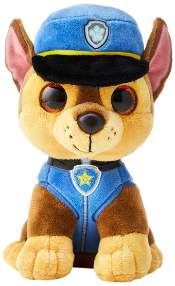 Ty 41208 Paw Patrol - Chase With Glitter Eyes 15 Cm