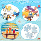 Ciavotie 100 Piece Puzzle World Famous Landscapes Jigsaw Puzzles Large Piece Puzzles for mature-themed Seniors Kids Puzzles for Kids Ages 4-6 6-8 Learning Educational Toys Gifts for Girls Boys 4 Packs