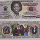 SET OF 10 BILLS-Michelle Obama Million Dollar Novelty Bills