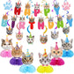 Goyoswa Cat Birthday Party Supplies Cat Birthday Party Decorations, Cat Themed Birthday Party Supplies Includes 1 Birthday Banne