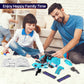 COBFDHA 6-in-1 Solar Robot STEM Toys for Kids Ages 8-13, Light Blue Educational Science Kits, Perfect Christmas & Birthday Gifts