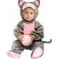 Fun World Little Stripe Kitten Infant Costume, Pink 12-24 Months