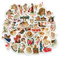 Vintage Angels And Cupids Stickers, Vinyl Scrapbooking Stickers Packs, 50Pcs Kawaii Cute Angel Aesthetic Stickers For Kids Teens