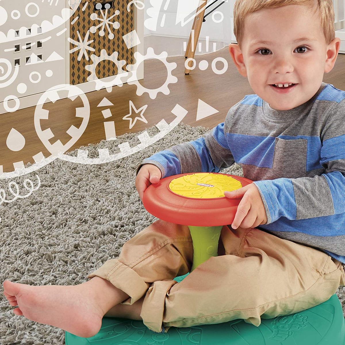 Tornado Turner Spinning Stool