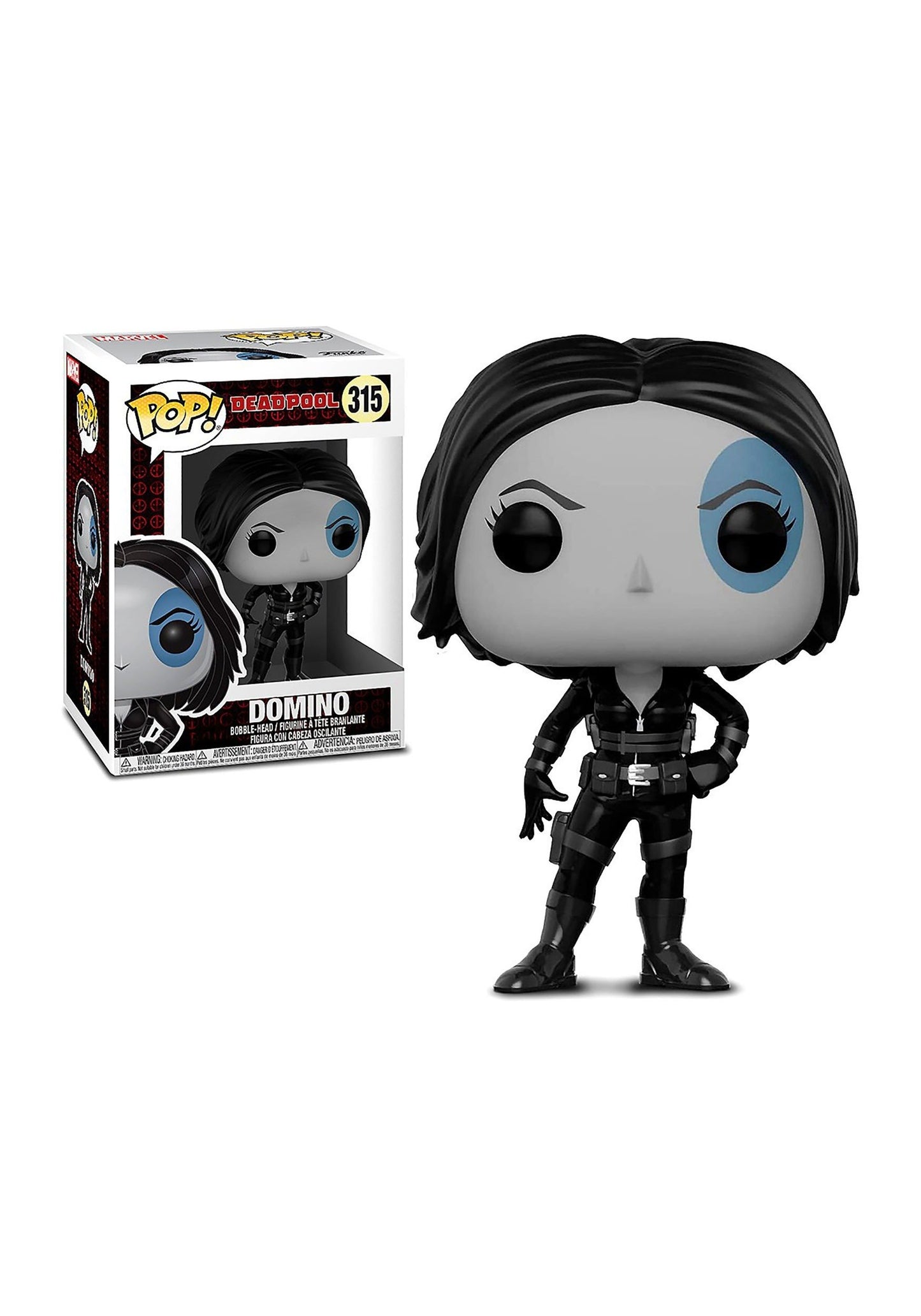 Funko POP! Marvel: Deadpool Parody- Domino