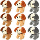 Sumind 9 Pcs Mini Plush Dog Stuffed Animals Bulk Dog Plush Party Favors For Easter Goodie Bag Fillers Baby Show Birthday(Plush Puppy)