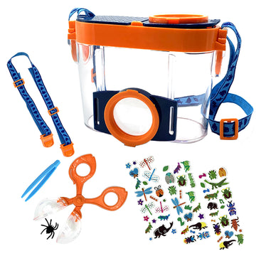 Jtcjozz Bug Catcher Kit, Bug Collection Kit, Outdoor Nature Explorer Kit With Tweezers, Stickers, Science Educational Kit, Bug O