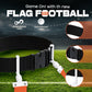 Gameday 2 Player Pop Flag Football Set-Complete W/Flags & Belts(Orange)