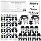 38 Pcs Adopt A Panda Party Favors Include 12 Mini Panda Stuffed Animals 12 Foldable Boxes 12 Adoption Cards 1 Adopt Sign 1 Fence