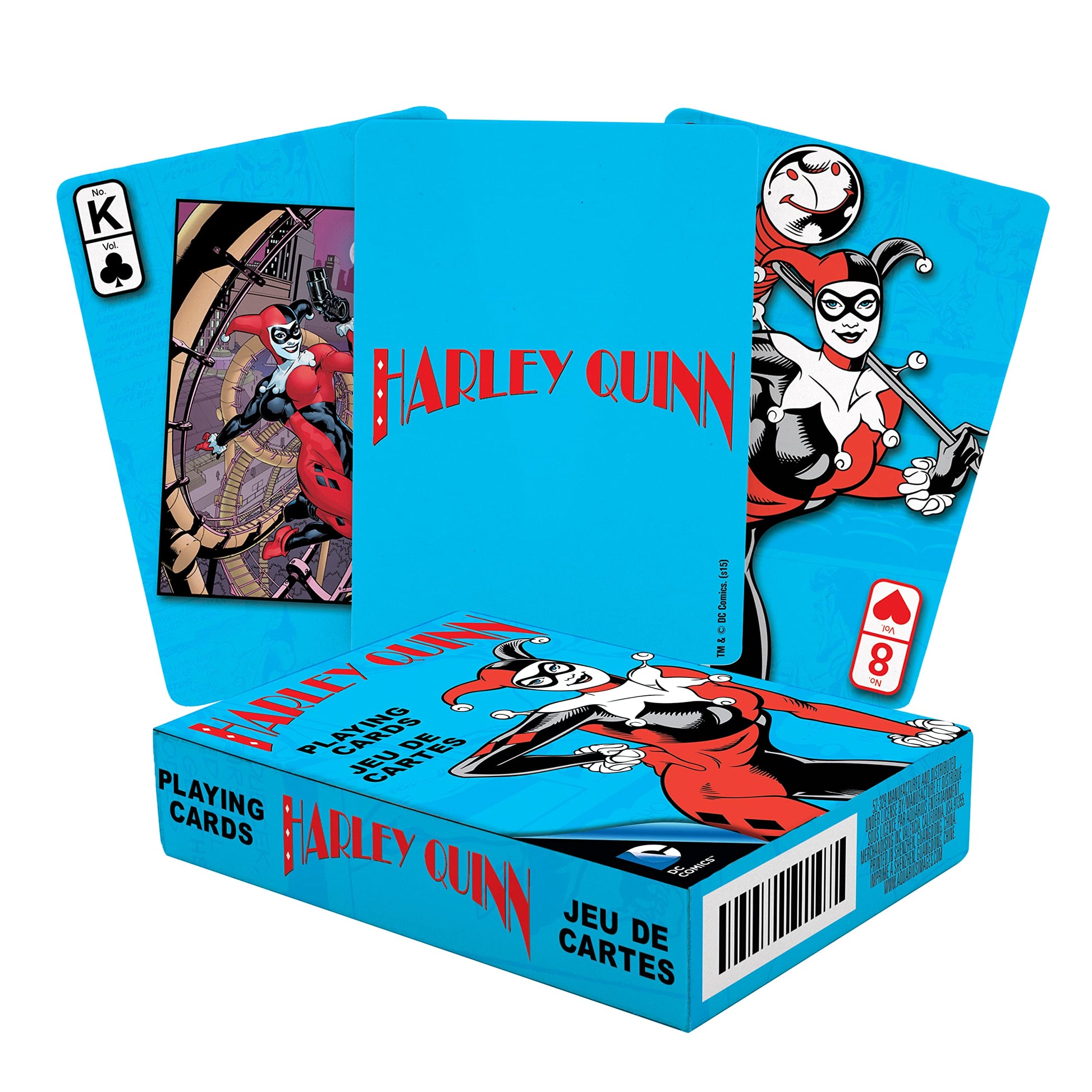 Aquarius Dc Comics Harley Quinn Playing Cards - Harley Quinn Themed Deck Of Cards - Officially Licensed Dc Comics Merchandise & Collectibles