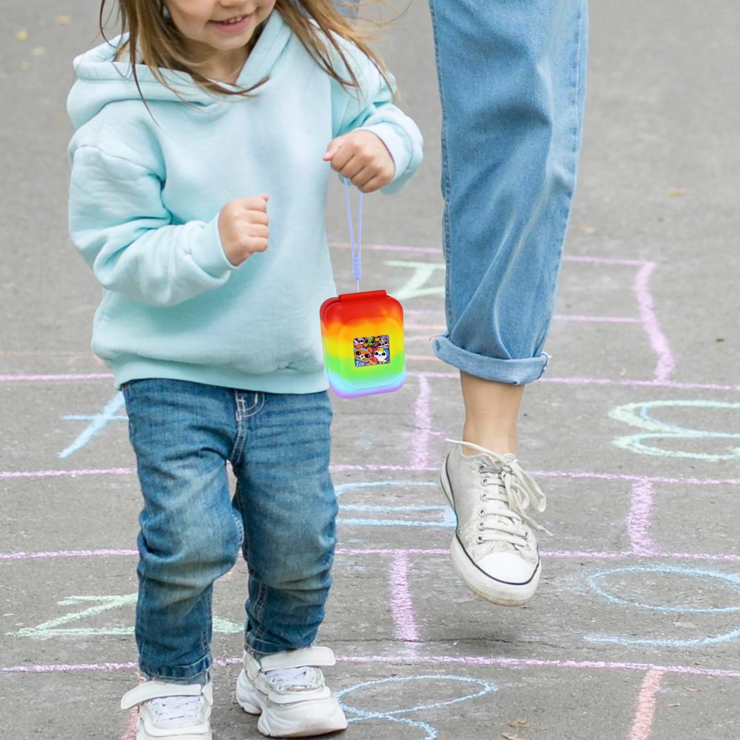 Travel Cover Compatible With Bitzee Interactive Toy Digital Pet, Only Compatible With Bitzee Orginal Version, Blue