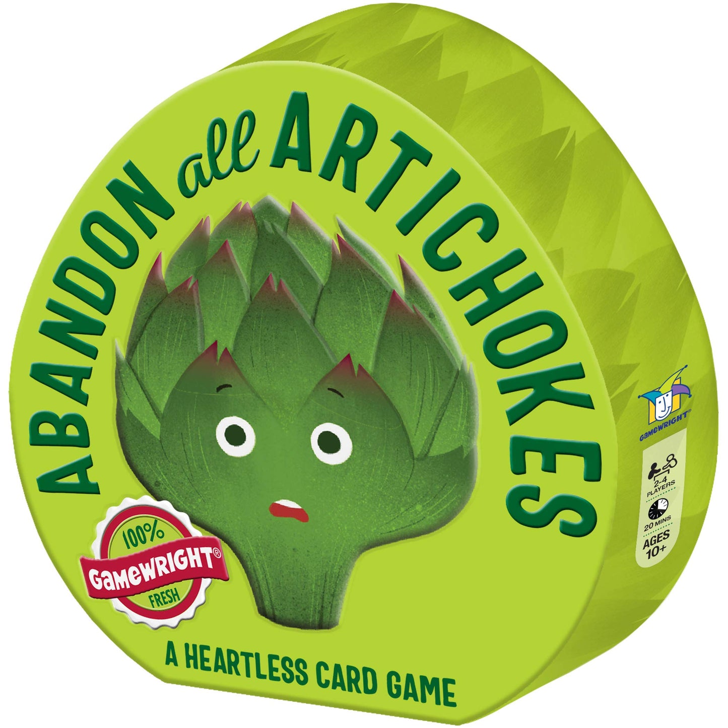 Gamewright - Abandon All Artichokes - A Heartless Card Game,Green
