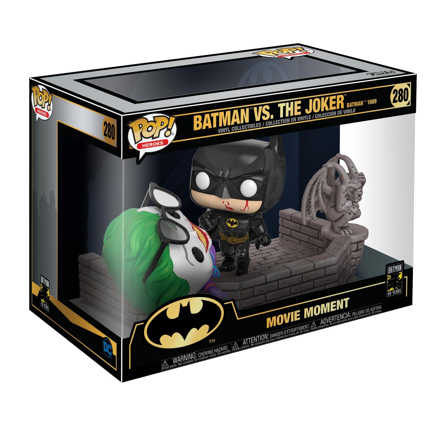 Funko Pop! Movie Moment: Batman & Joker (1989) 3.75" Multicolor Vinyl Figure - Model 37250