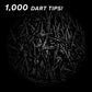 Viper Tufflex Iii 2Ba Black 1000Ct Soft Dart Tips