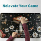 RWUTYTIUL Mushroom Card Playmat 24 X 14 Inch with Tube Bag, Card Gameplay Mat with Zones Commander Deck Board MTG RPG CCG TCG Ca