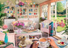 Ravensburger 1000 Piece Jigsaw Puzzle - The Tea Shed, Multi Color, Model 12000164, Handcrafted in Germany, Perfect Fit Pieces