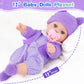 Zntwei 12 Inch Backpack Baby Doll Playset With Washable Dolls And Accessories Includes Backpack, Bottles, Nipple, Blankets, Hats