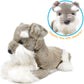 TigerHart 13 Inch Schnauzer Stuffed Animal Plush Toy - Multicolor, Polyester, Model 0850000897786