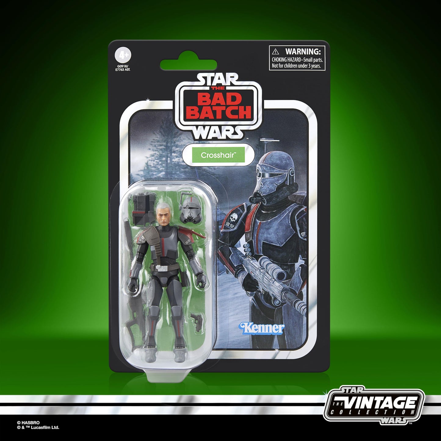 STAR WARS The Vintage Collection Crosshair  The Bad Batch enhanced 3.75 Inch Collectible Action Figure