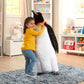 Melissa & Doug Giant Lifelike Plush Emperor Penguin Standing Stuffed Animal (3.4 Feet Tall) - Plush Toy
