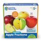 Learning Resources Magnetic Apple Fractions, Multi-Color, 10.5 X 10.4 X 3.2 Inches (Ler0904)