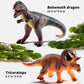 Niplooow Big Dinosaur Toys Kids 3-5, 7 Piece Realistic Large Soft Dinosaur Figures For Kids Toddlers Boys, Jumbo Dinosaur Toys F