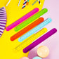 24 Pieces Ruler Slap Bracelets for Kids Wrist Slap Ruler Bracelet Colorful Wristband for Kids Classroom School Prize Party Favor