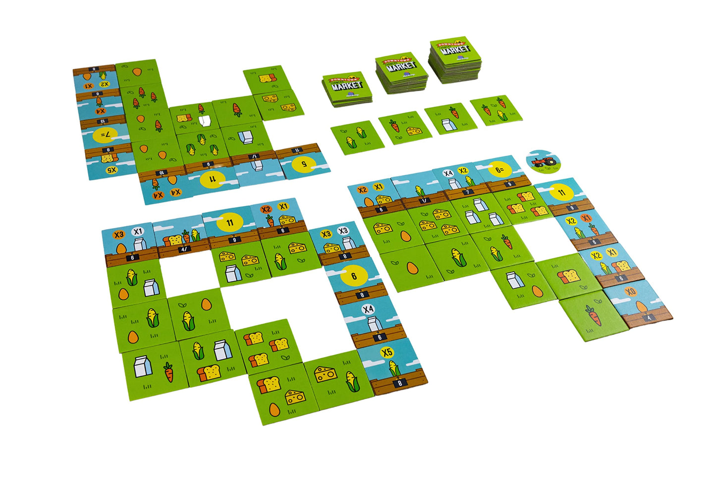 Blue Orange Strategy Board Game for 2-4 Players, Ages 7+, Multicolor, Tile Laying Fun, Model 09045