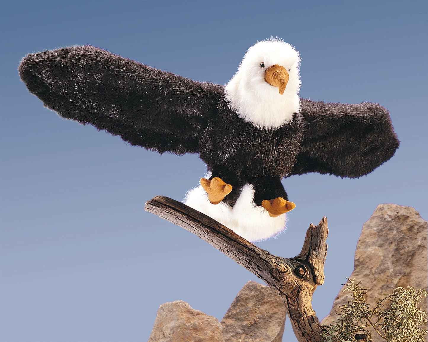 Folkmanis Eagle Hand Puppet - Fabric, 1 Count, Model 2233