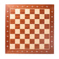 GSE Games & Sports Expert Professional Tournament Chess Board Only  Sapele & Maple Inlaid Chessboard  Portable Chess Board for Beginners  Kids  mature-themeds (Large: 19 / Square: 2 Brown)