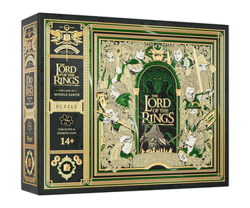 Theory11 Lord Of The Rings Jigsaw Puzzle - 1,000 Piece Jigsaw Puzzle - Officially Licensed Lord Of The Rings Merchandise & Colle