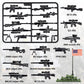MaozyHomie  Pack Military U.S  in The Game Toy Set -  Accessories Weapon Battle Building Blocks Compatible with Major Brand  3 Years Old and up