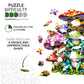 Jigfoxy Wooden Puzzle For Adults, Frog Family Wooden Jigsaw Puzzles For Adults, Unique Animal Shape Wood Cut Puzzles, Christmas