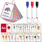 Besarme 26 Pcs Alphabet Flash Card 1-3 Abc Learning & Sight Words Flash Cards For Toddlers And Preschoolers Homeschool & Classro