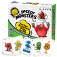 Speedy Monsters Kids Card Games Ages 6-8  2 Fun  Fast-paced Card Games for Kids. Easy to Learn. No Reading Required. Simultaneously Gameplay -No Turns. For Family Night & Camping. 2-6 Players