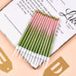 CAKE CODE 24-Count Pink Green Gold Long Thin Birthday Candles, Cake Candles, Birthday Parties, Wedding Decorations, Party Candle