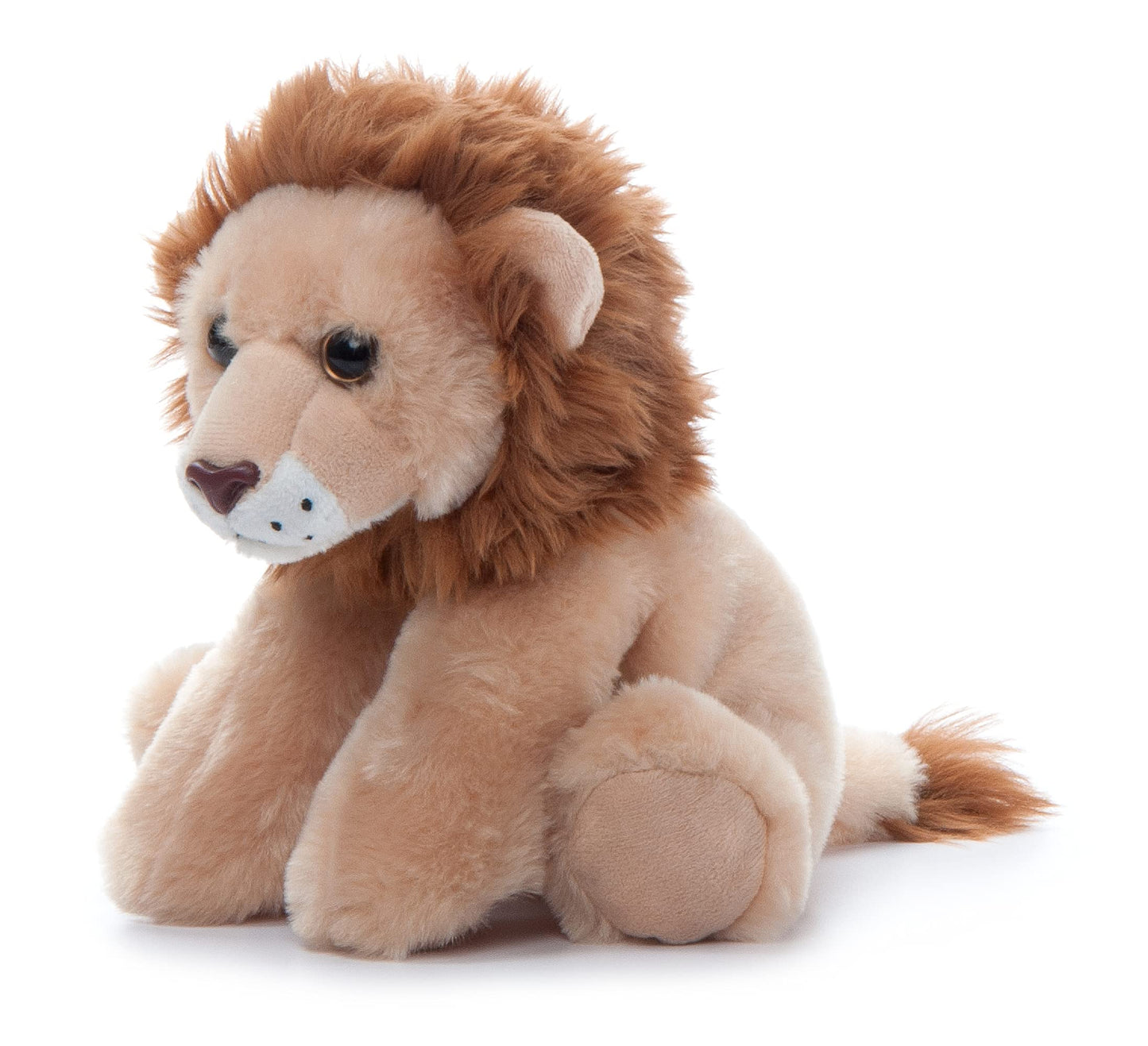 The Petting Zoo Lion Stuffed Animal, Gifts For Kids, Wild Onez Zoo Animals, Lion Plush Toy 9 Inches