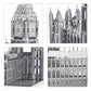 Piececool 3D Puzzles For Adults Metal Big Ben Model Kit, The Clock Tower London Architecture Building Kit, Stem Toys For Teens B