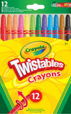 CRAYOLA CrayolaTwistables Crayons, Pack of 12 - Multicolour