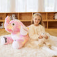 Earthsound Giant Elephant Unicorn Stuffed Animal Plush Toy,Large Jumbo 30'' Big Size Soft Toys,Cute Huge Fluffy Plushy Fat Plush