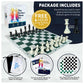Staunton Triple Weighted Chess Set