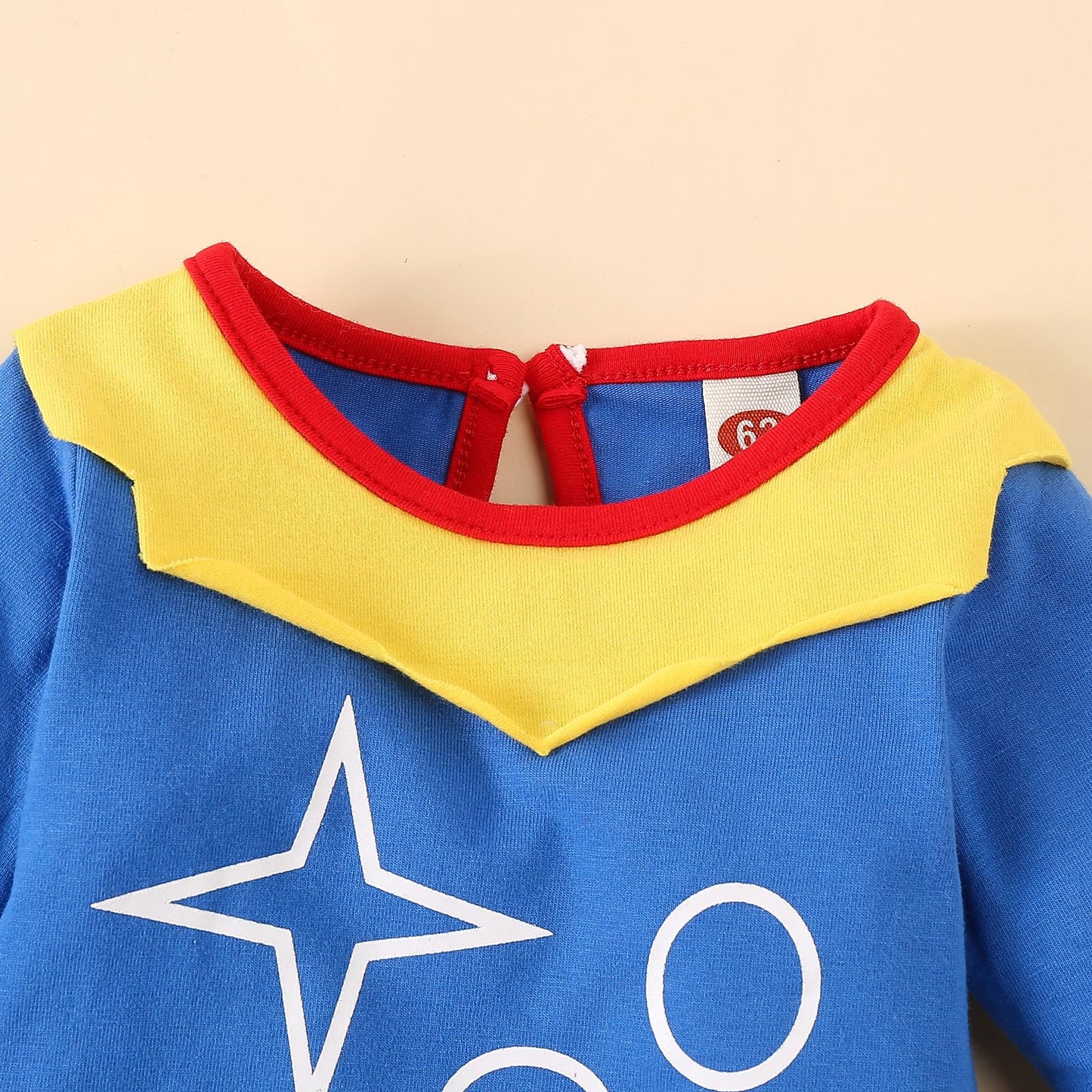 Vinuoker Baby Boy Halloween Clown Outfits, My First Halloween Clothes, 6-9M