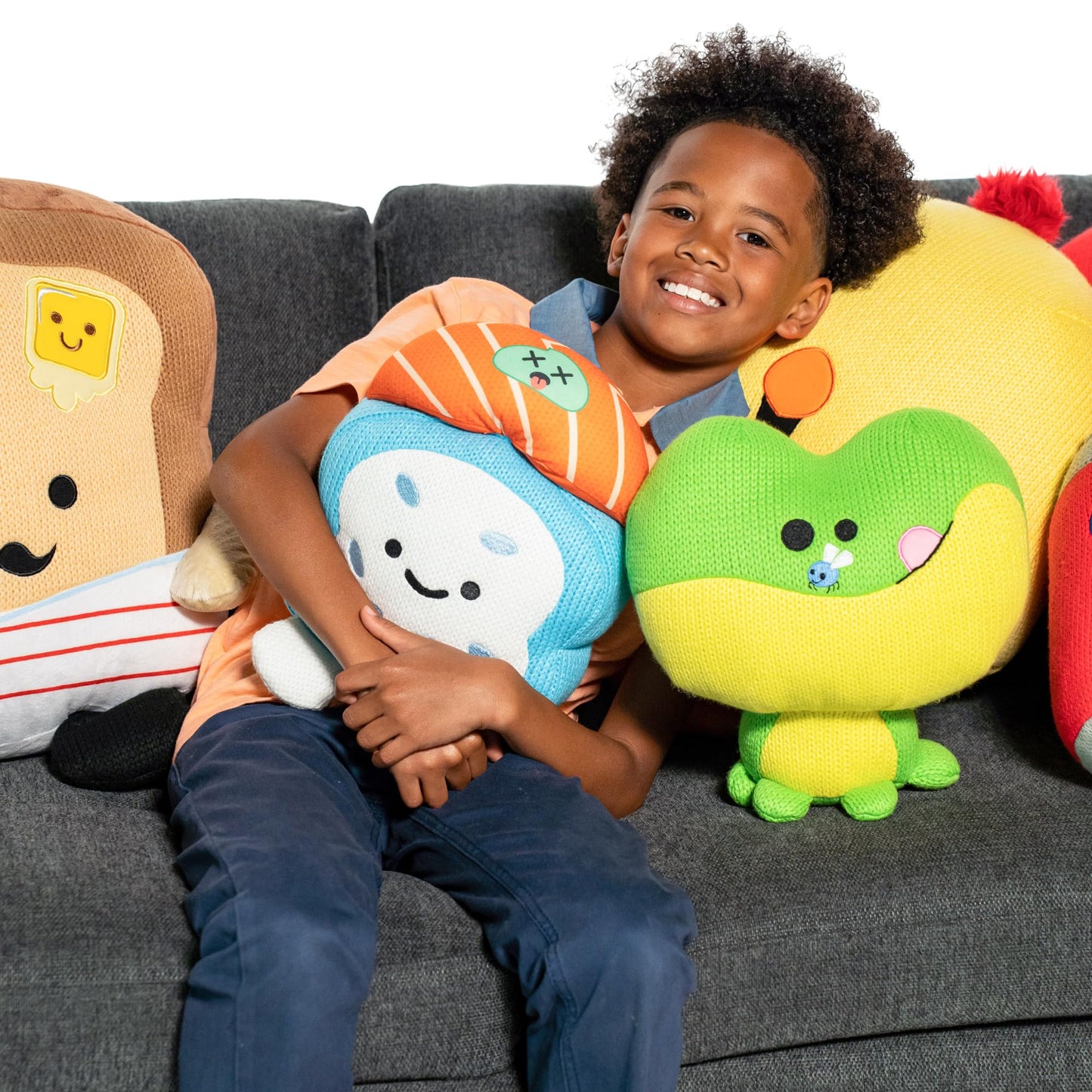 Ami Amis Jumbo Pickle- Soft Cozy Crochet Plush, Adorably Cute Details, Extra Cuddly Size For Collection Enthusiasts