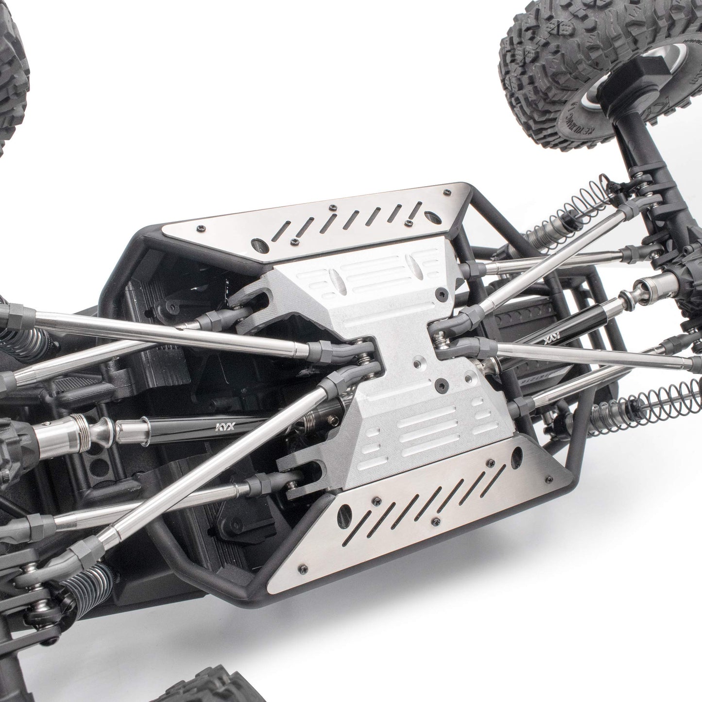 KYX Racing Stainless Steel Center Drive Shaft Upgrades Parts Accessories for RC Crawler Car Axial Capra Unlimited Trail Buggy UT