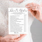 Wedding Shower Games Cards, Guess Over Or Under, Bridal Shower Games 25 Guests, Engagement Party Wedding Games For Guests, Minim