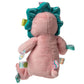 Mary Meyer Taggies Stuffed Animal Dinosaur, 12-Inch Aroar-a-Saurus, Soft Satin Toy, Model 41565